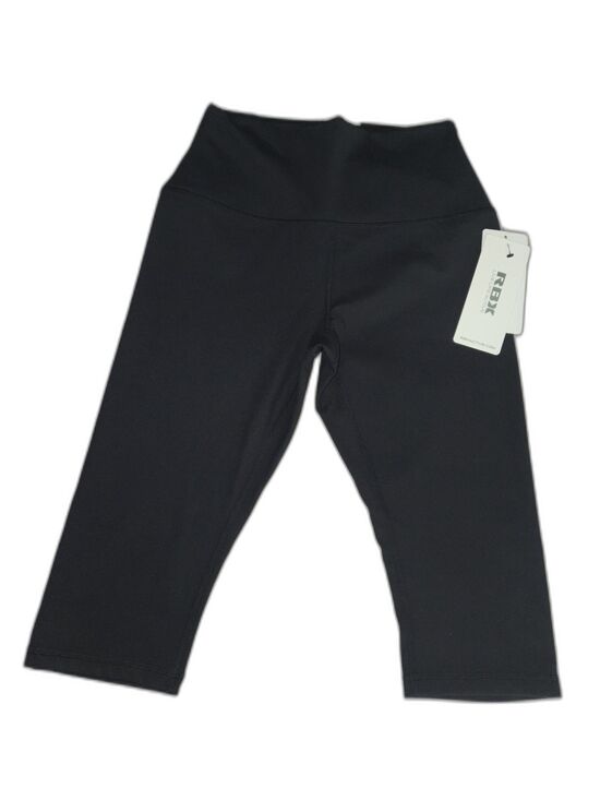 RBX Pants - RBX Active Soft Touch Capri Leggings Size M Medium Black High Waist NWT $59
